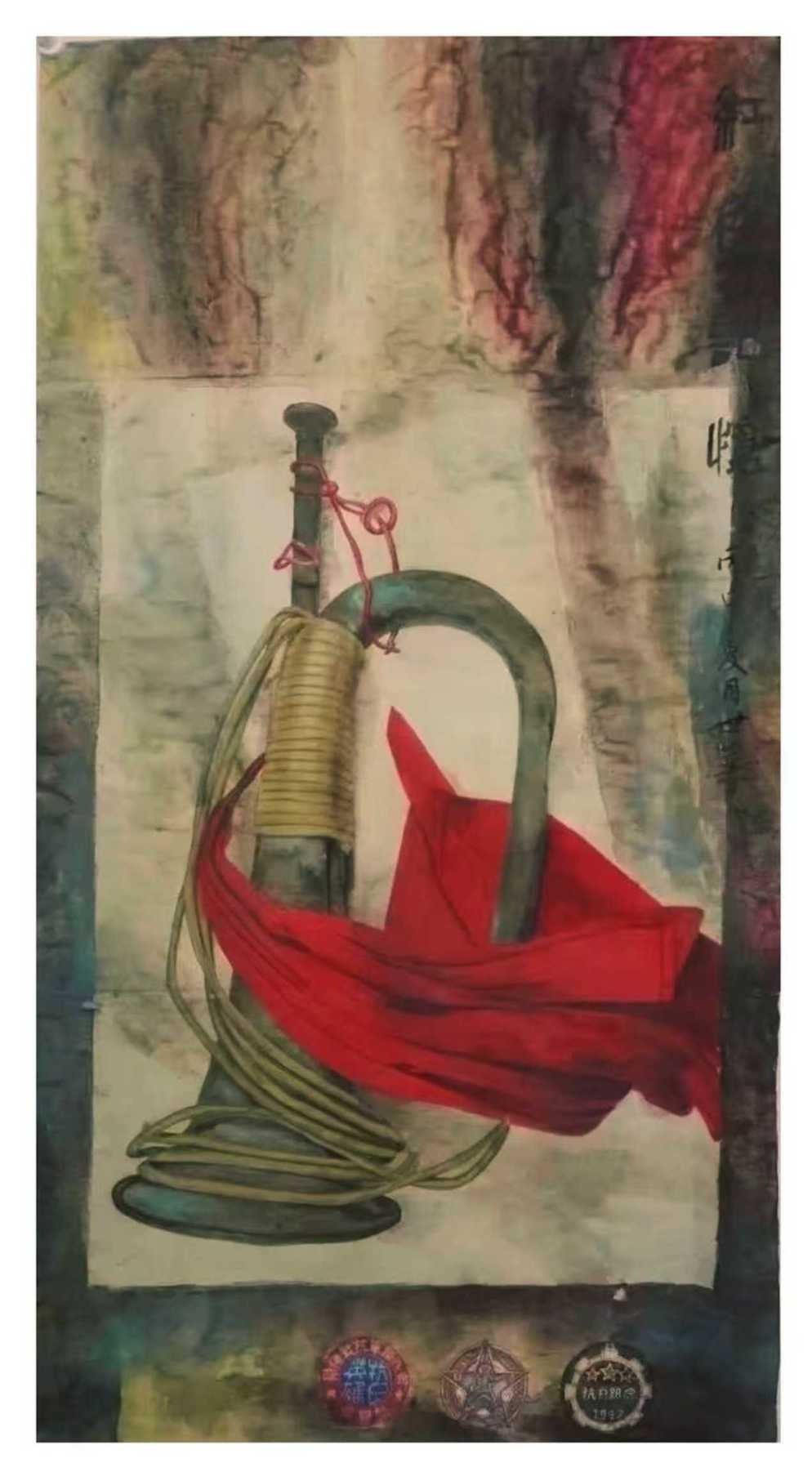 刘世华《红色记忆》中国画(1).jpeg