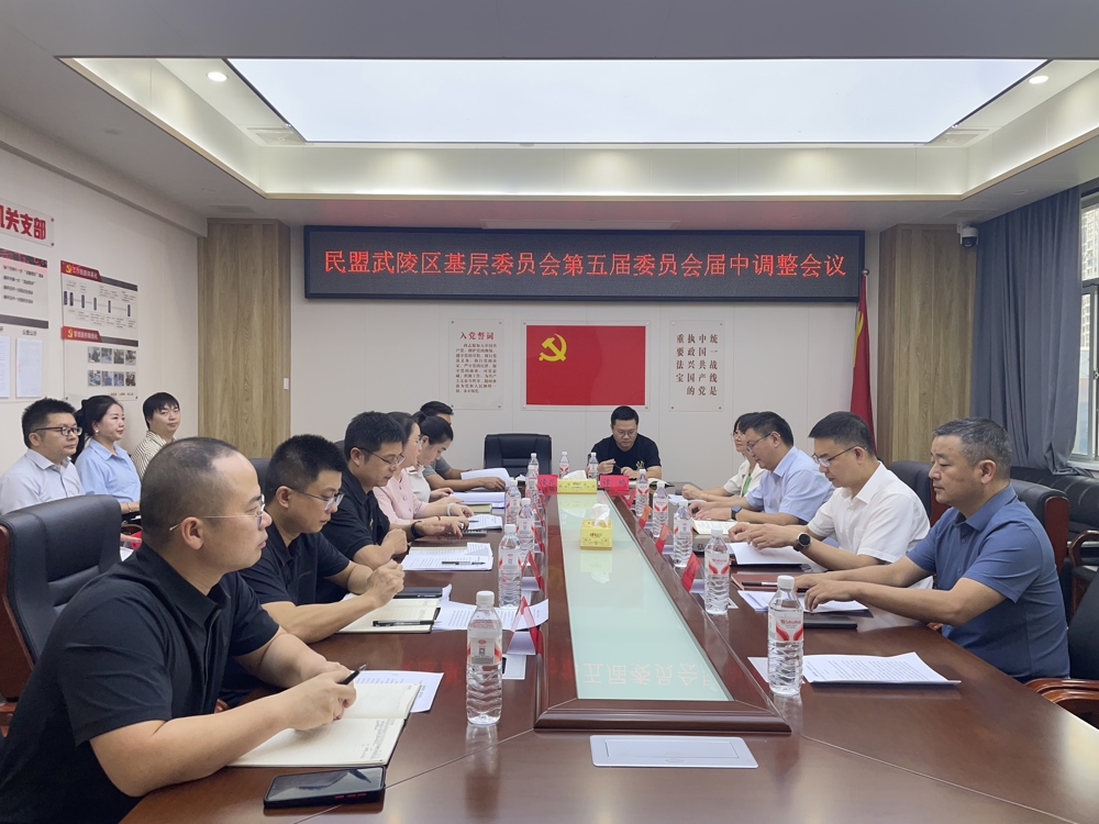 民盟武陵区基层委员会届中调整大会暨民盟常德市委会“主委走基层”主题教育调研座谈会召开